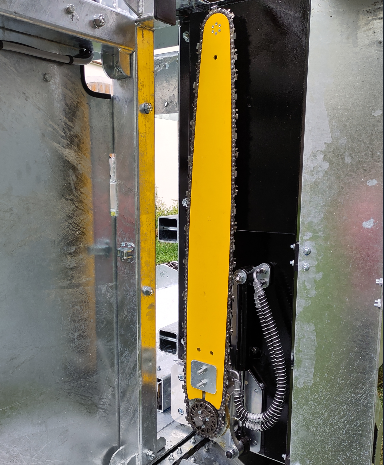 Guide lame Combiné de bois de chauffage Robie