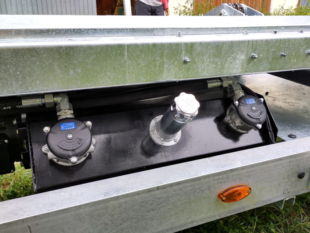 Réservoir hydraulique combiné de bois de chauffage Robie